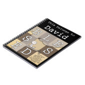 Gesegnet durch die Fülle der Schönheit Notizblock (Linke Seite)