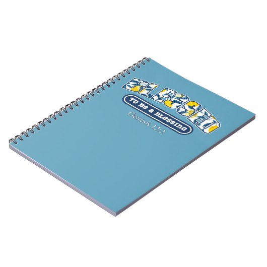 Gesegnet, ein gutes italienisches Lemon-Design zu Notizblock (Linke Seite)