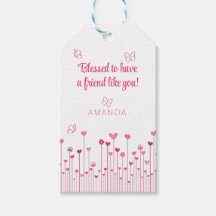 Gesegnet, einen Freund zu haben, wie du rosa Valen