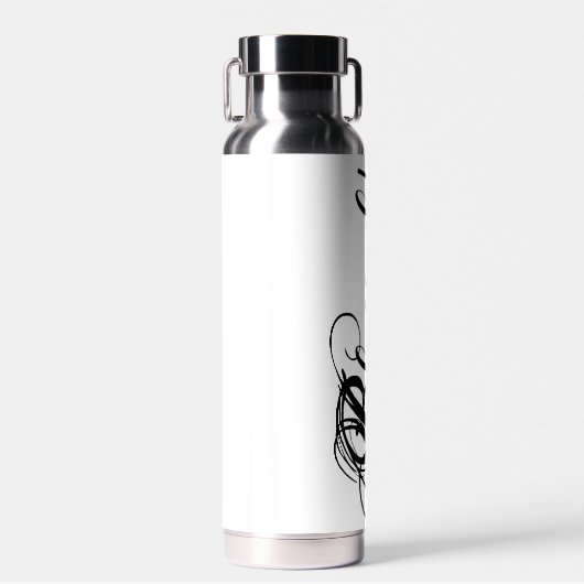 Gesegnet! Flasche (weiß) (Vorne)