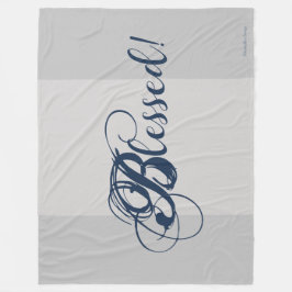 Gesegnet! Fleecedecke