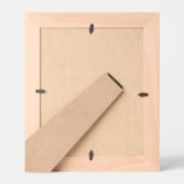 gesegnet, gemeinsam zitieren zu sein Holz Geätzte Rahmen (Rückseite)