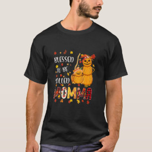 Gesegnet, genannt Momma Pumpkin Fall Thanksgivi T-Shirt