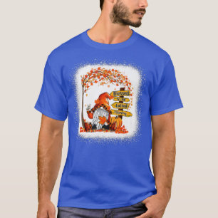 Gesegnet, genannt Mommy Gnome Herbst Herbst Danke T-Shirt
