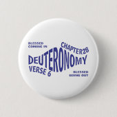 Gesegnet Going&Coming Eng Button (Vorderseite)