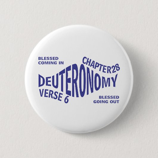 Gesegnet Going&Coming Eng Button (Vorderseite)