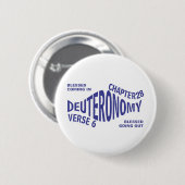 Gesegnet Going&Coming Eng Button (Vorne & Hinten)