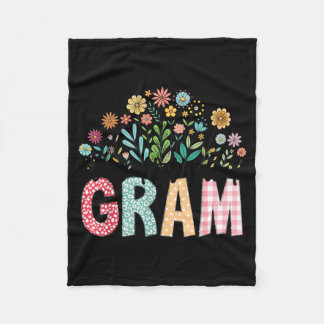 Gesegnet, Gram Floral Muttertag genannt zu werden Fleecedecke