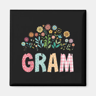 Gesegnet, Gram Floral Muttertag genannt zu werden Magnet