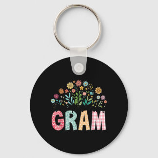 Gesegnet, Gram Floral Muttertag genannt zu werden Schlüsselanhänger