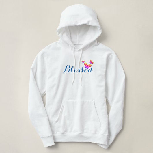 gesegnet hoodie (Design vorne)