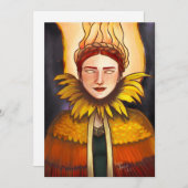 Gesegnet Imbolc! Feiertagskarte (Vorne/Hinten)