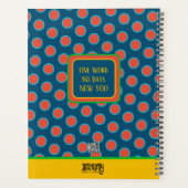 Gesegnet Inspirierend Hübscher Personalisierter Bl Planer (Rückseite)