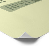 Gesegnet ist derjenige, der dem Herrn vertraut Poster (Ecke)