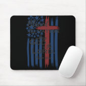 Gesegnet ist die Nation, deren Gott der Herr Ameri Mousepad (Mit Mouse)