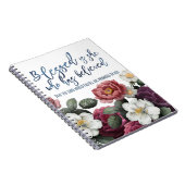 Gesegnet ist sie, die Bibelangebot geglaubt hat Notizblock (Rechte Seite)