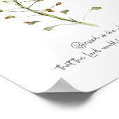 Gesegnet ist sie, die Poster geglaubt hat (Ecke)