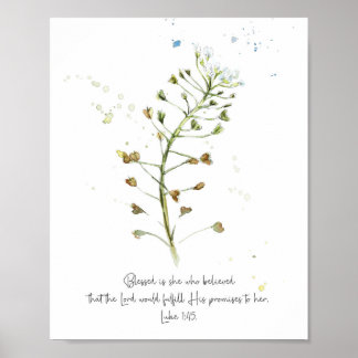 Gesegnet ist sie, die Poster geglaubt hat