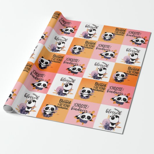 Gesegnet jenseits von Maß; gesegnet, Güte wählen Geschenkpapier (Ungerollt)