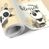 Gesegnet jenseits von Maß, gesegnet, KIndness wähl Geschenkpapier (Rolleneckpunkt)