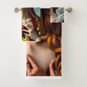 Gesegnet Jesus Jungfrau Mary and Angel Badhandtuch Set (Insitu)