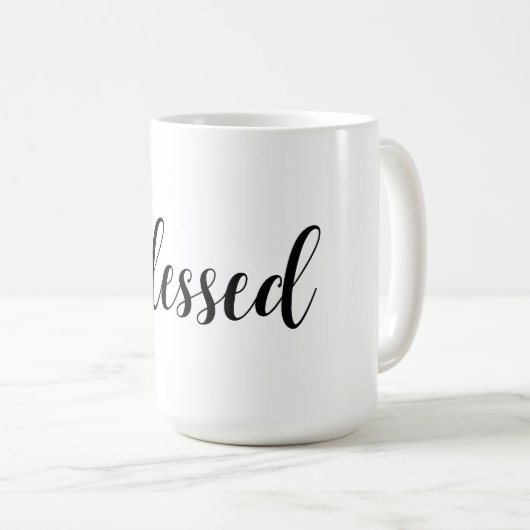 gesegnet kaffeetasse (VorderseiteRechts)