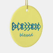 gesegnet keramik ornament (Rechts)