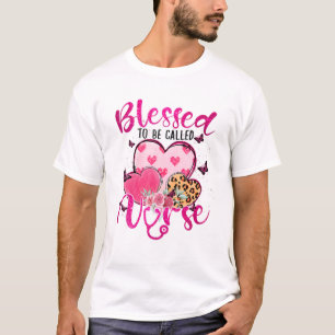 Gesegnet, Krankenschwester Herz genannt zu werden T-Shirt