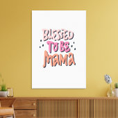 gesegnet leinwanddruck (Insitu (Wohnzimmer))