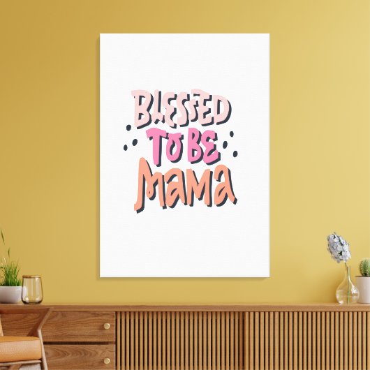 gesegnet leinwanddruck (Insitu (Wohnzimmer))