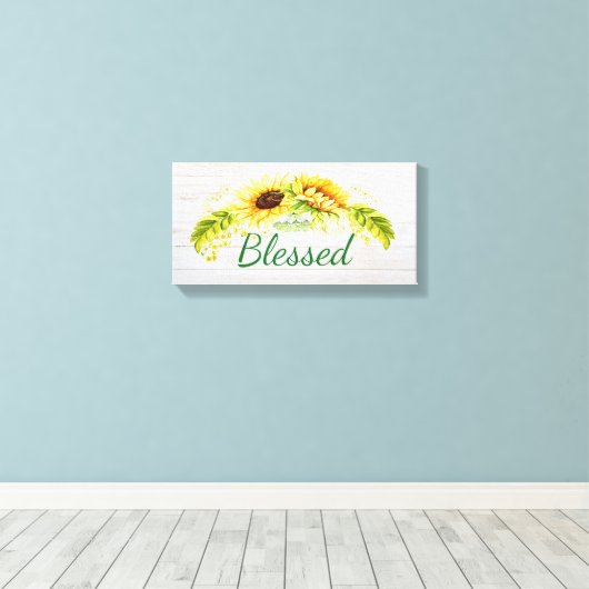 gesegnet leinwanddruck (Insitu (Holzboden))