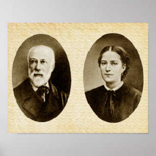 Gesegnet Louis und Zelie Martin Poster