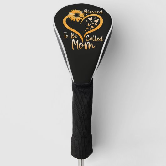 Gesegnet, Mama genannt zu werden Golf Headcover (Vorderseite)