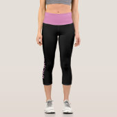Gesegnet Mama High Waisted Capris (Vorderseite)