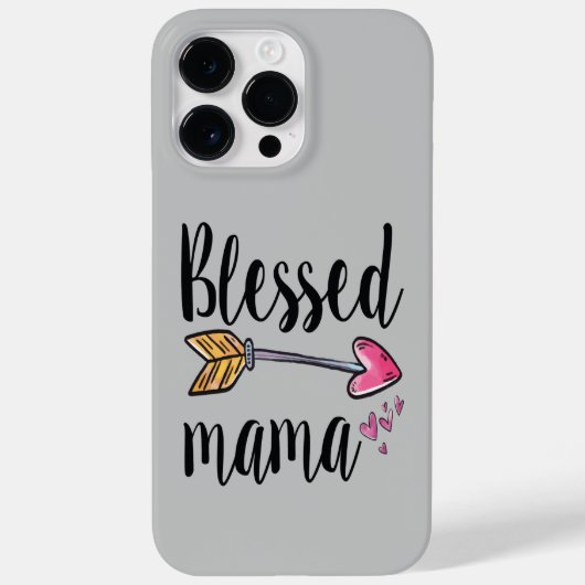Gesegnet Mama mit Arrow Case-Mate iPhone Hülle (Rückseite)