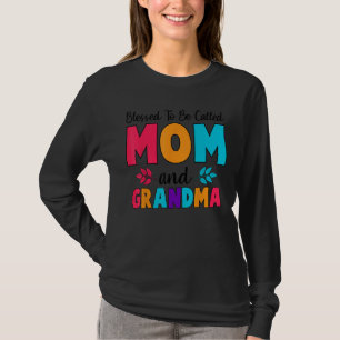 Gesegnet, Mama, Oma, Ur-Oma genannt zu werden Moti T-Shirt