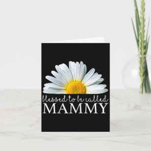 Gesegnet, Mammy Daisy Flower Muttertag genannt zu Karte