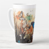 "Gesegnet" Milchtasse (Linke Ecke)