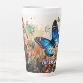 "Gesegnet" Milchtasse (Vorderseite)