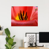 Gesegnet mit einem schönen Freund Kunstdrucke Tuli Poster (Heimbüro)