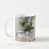 gesegnet mit Frieden Kaffeetasse (Links)