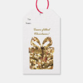 Gesegnet & mit Grace gefüllt Weihnachten, Geschenk Geschenkanhänger (Rückseite)