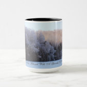 gesegnet mit Wintermärsche Tasse (Zentrum)