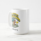 "Gesegnet nach Maß" - Sprichwörter 18:22 Kaffeetasse (Vorderseite Links)