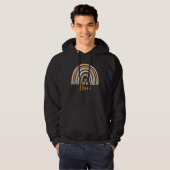 Gesegnet Nani Boho Regenbogen Muttertagsgeschenk Hoodie (Vorne ganz)