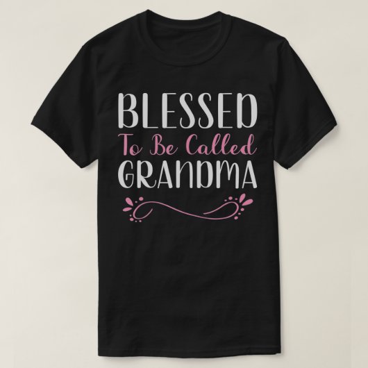 Gesegnet, Oma Niedlich Cool genannt zu werden T-Shirt (Design vorne)