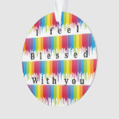 gesegnet ornament (Vorderseite)