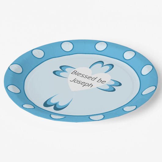 gesegnet pappteller (Schrägansicht)