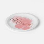 gesegnet pappteller (Schrägansicht)