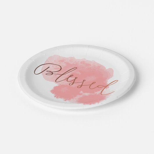 gesegnet pappteller (Schrägansicht)